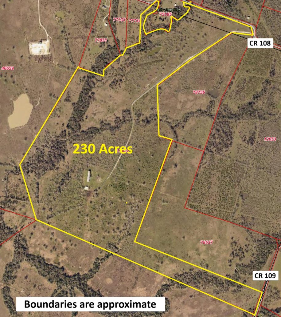 230 acres in Iola, TX